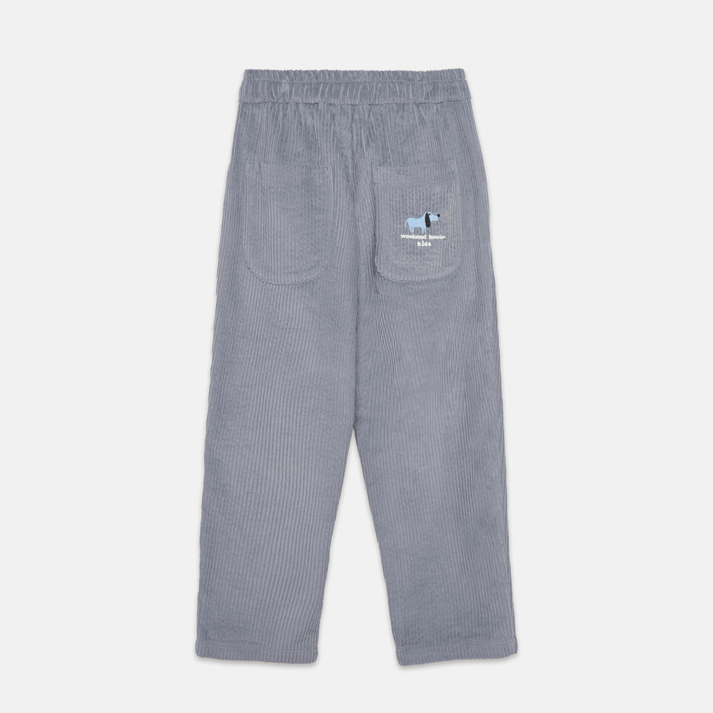 Pantalón azul de pana
