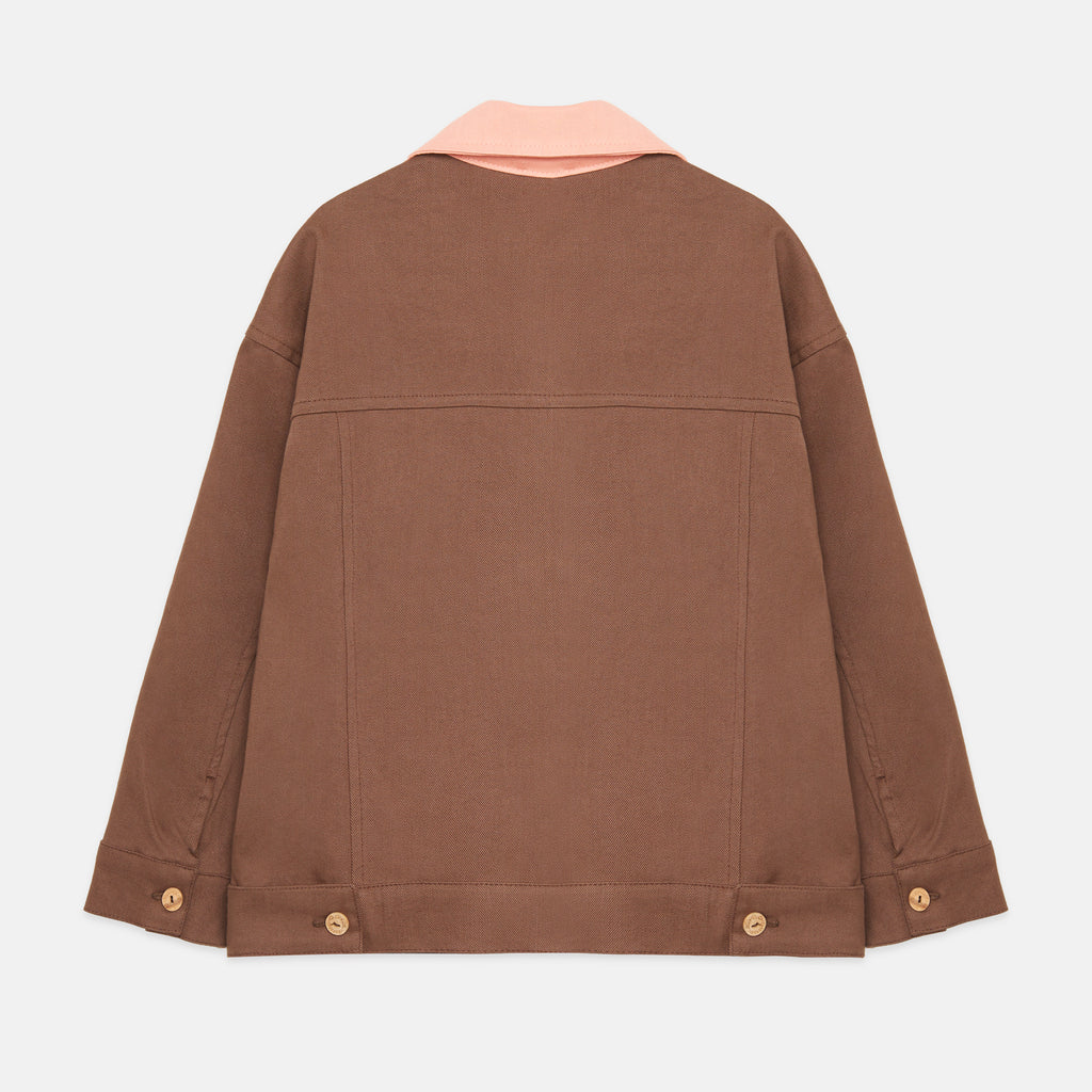 Chaqueta Denim Bicolor