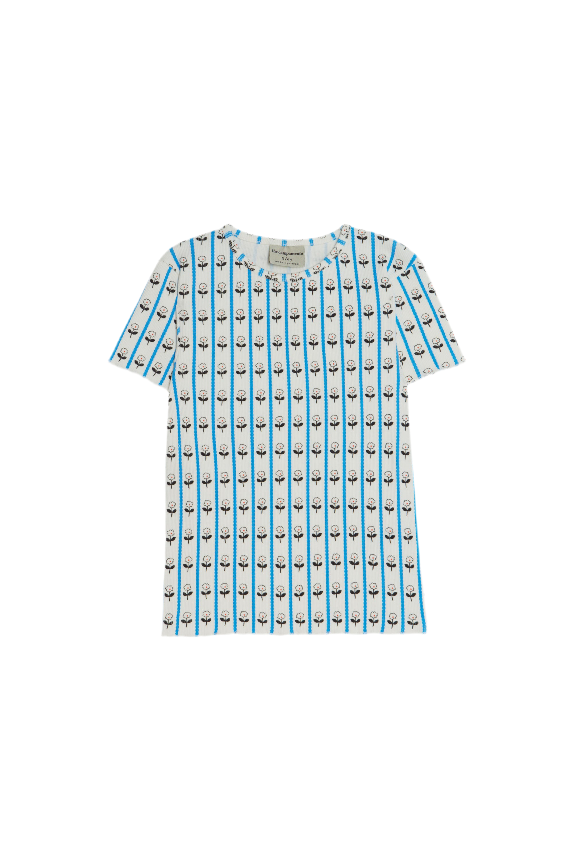Camiseta flores canale 