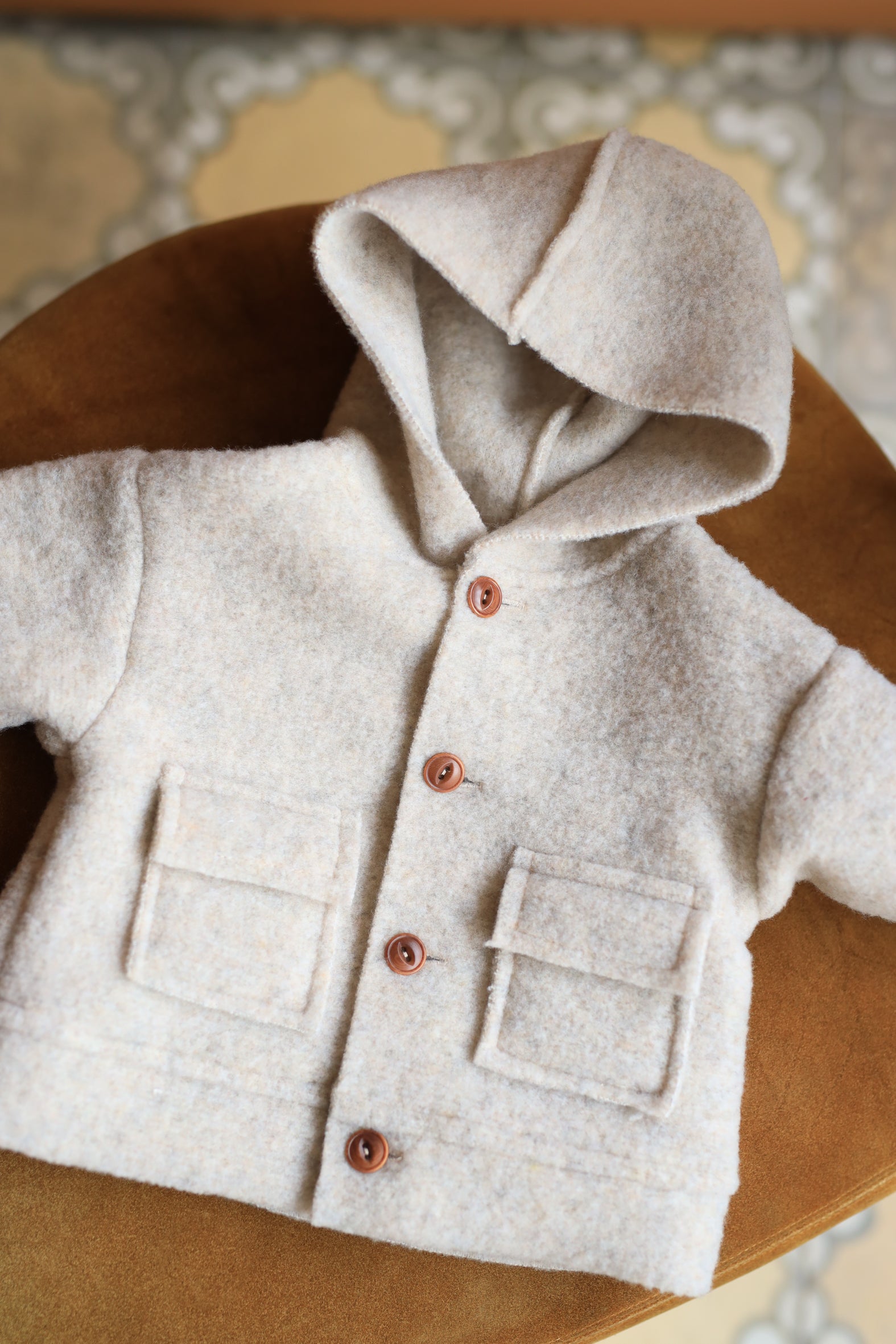 Chaqueta abrigo ELIAS beige