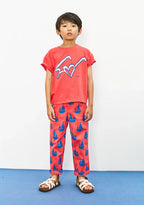 Camiseta manga corta roja gafas corazón Weekend House Kids