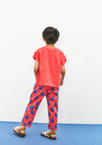 Camiseta manga corta roja gafas corazón Weekend House Kids