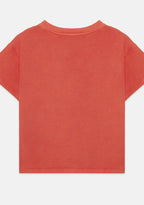 Camiseta manga corta roja gafas corazón Weekend House Kids