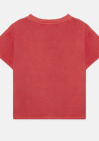 Camiseta manga corta roja perros Weekend House Kids