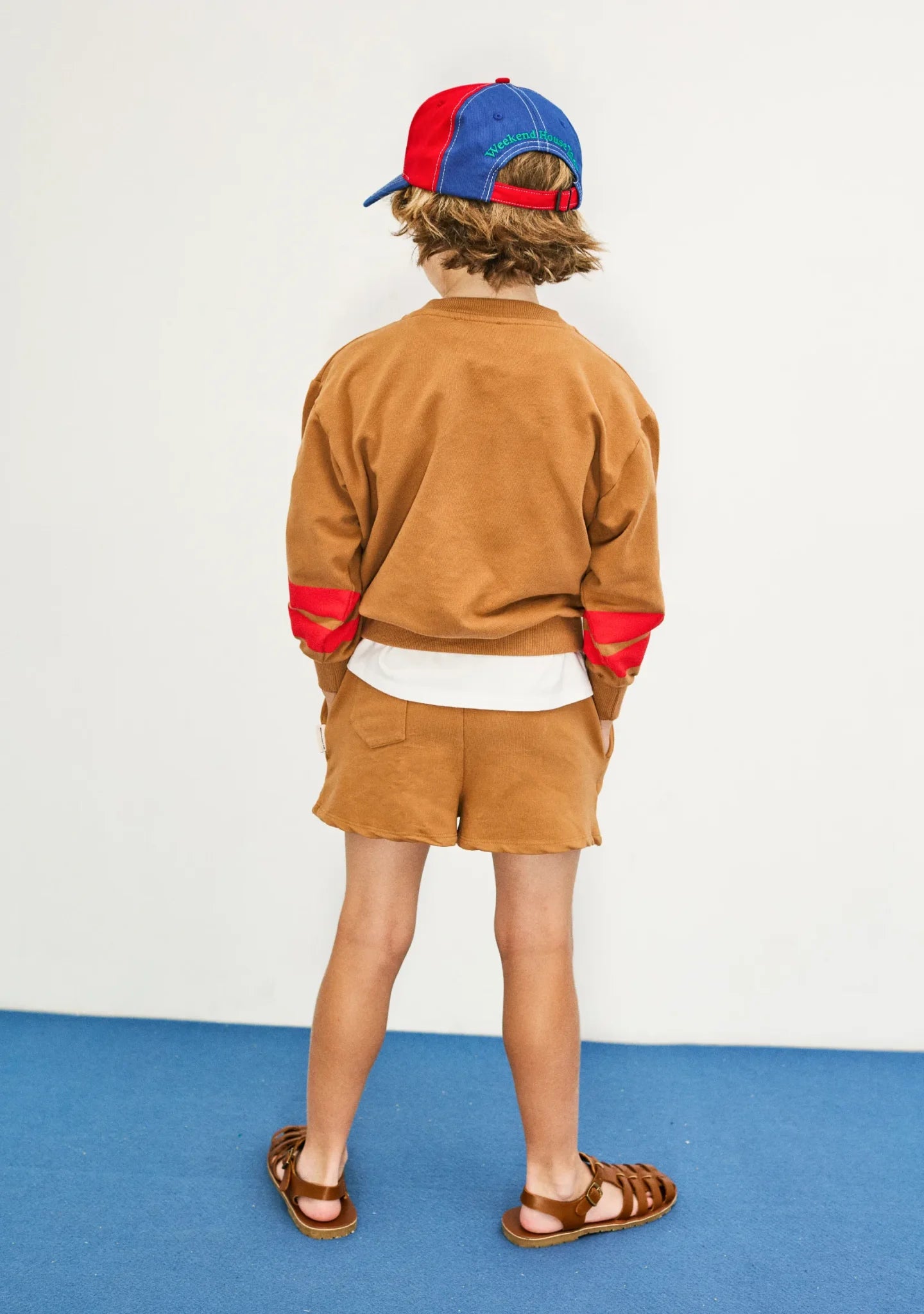 Pantalón corto marrón perros Weekend House Kids