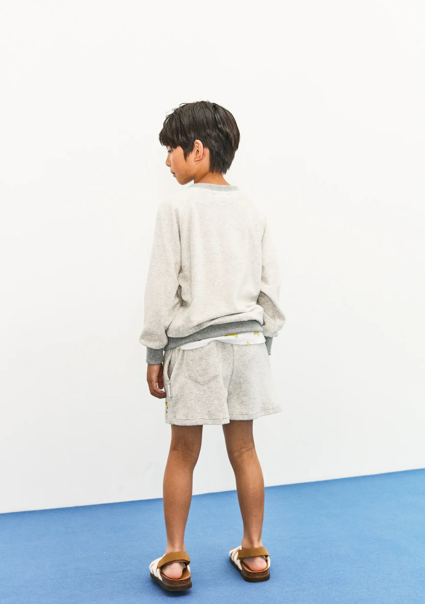 Pantalón corto de toalla con estrella WHK