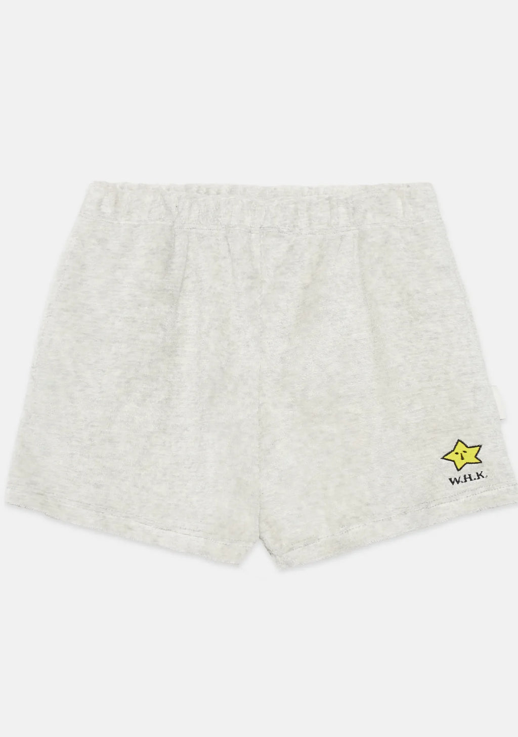 Pantalón corto de toalla con estrella WHK