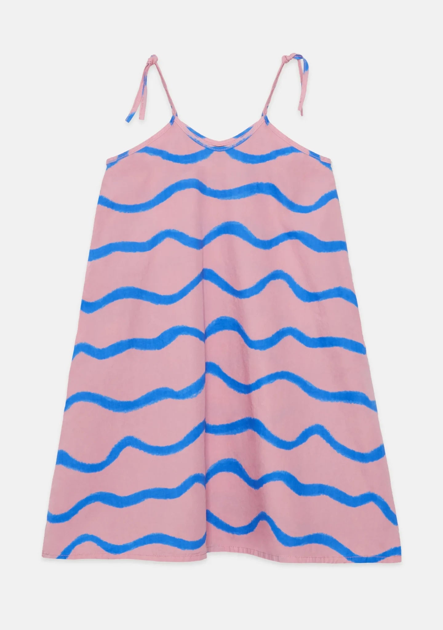 Vestido rosa olas azules Weekend House Kids