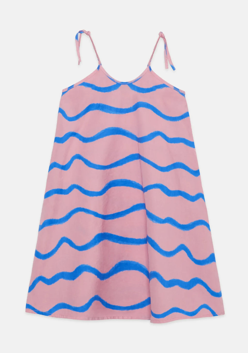 Vestido rosa olas azules Weekend House Kids