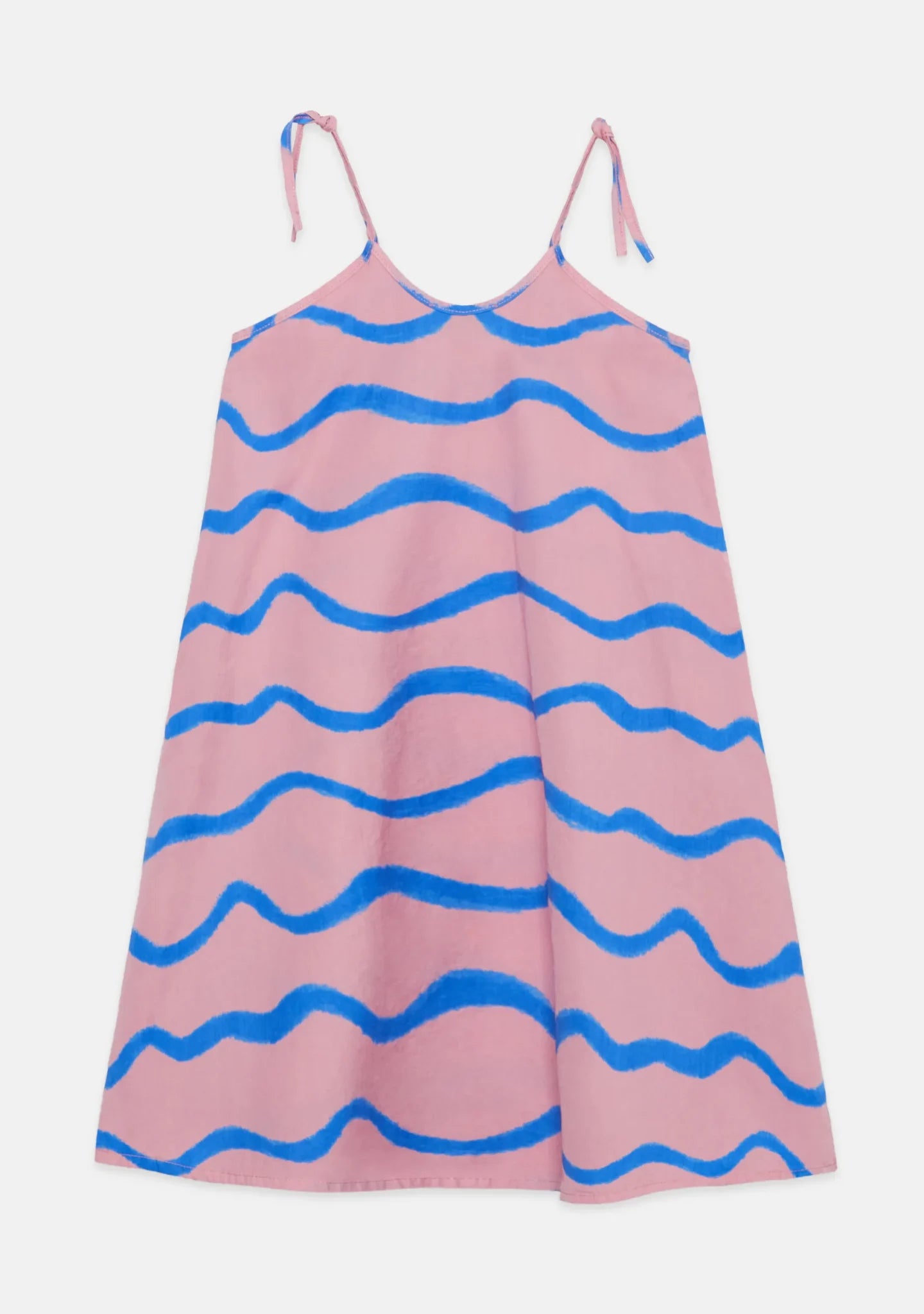 Vestido rosa olas azules Weekend House Kids