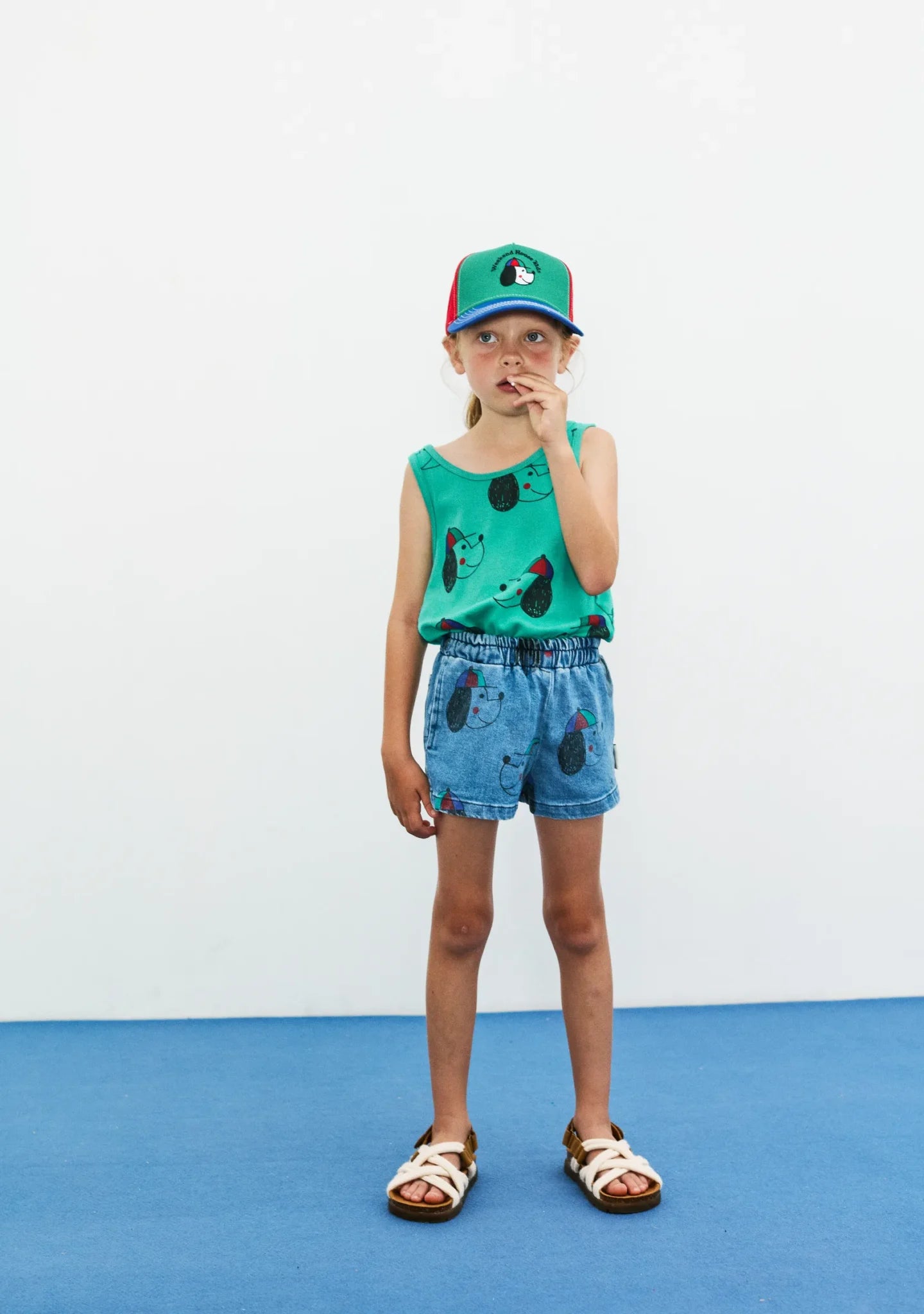 Pantalón corto denim perros Weekend House Kids