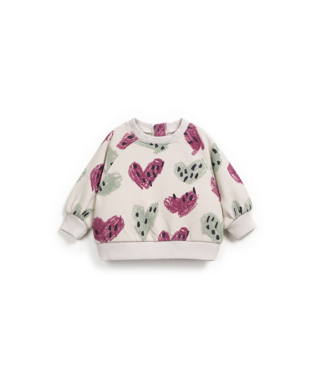 Sudadera corazones