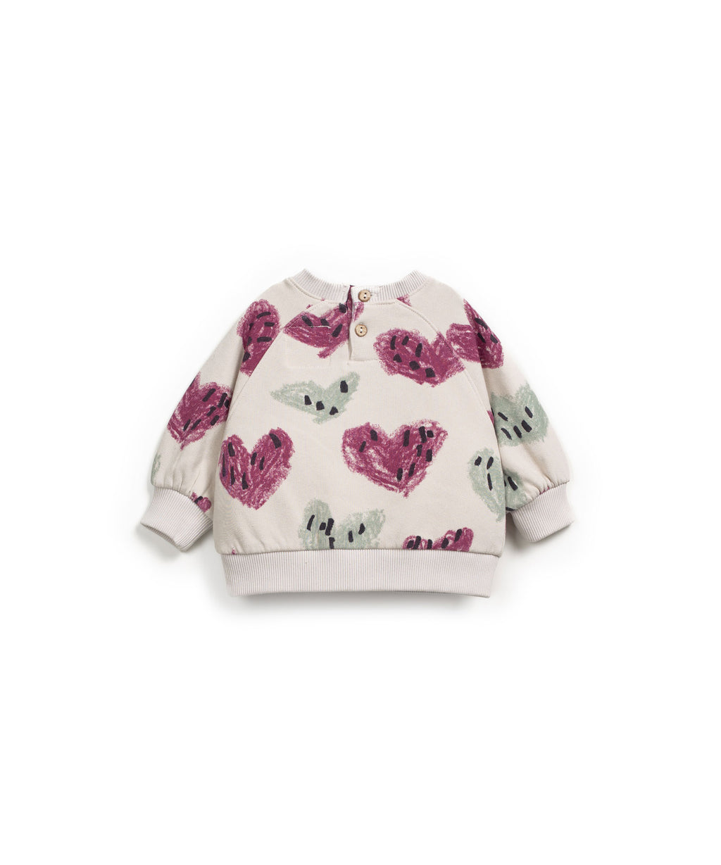 Sudadera corazones