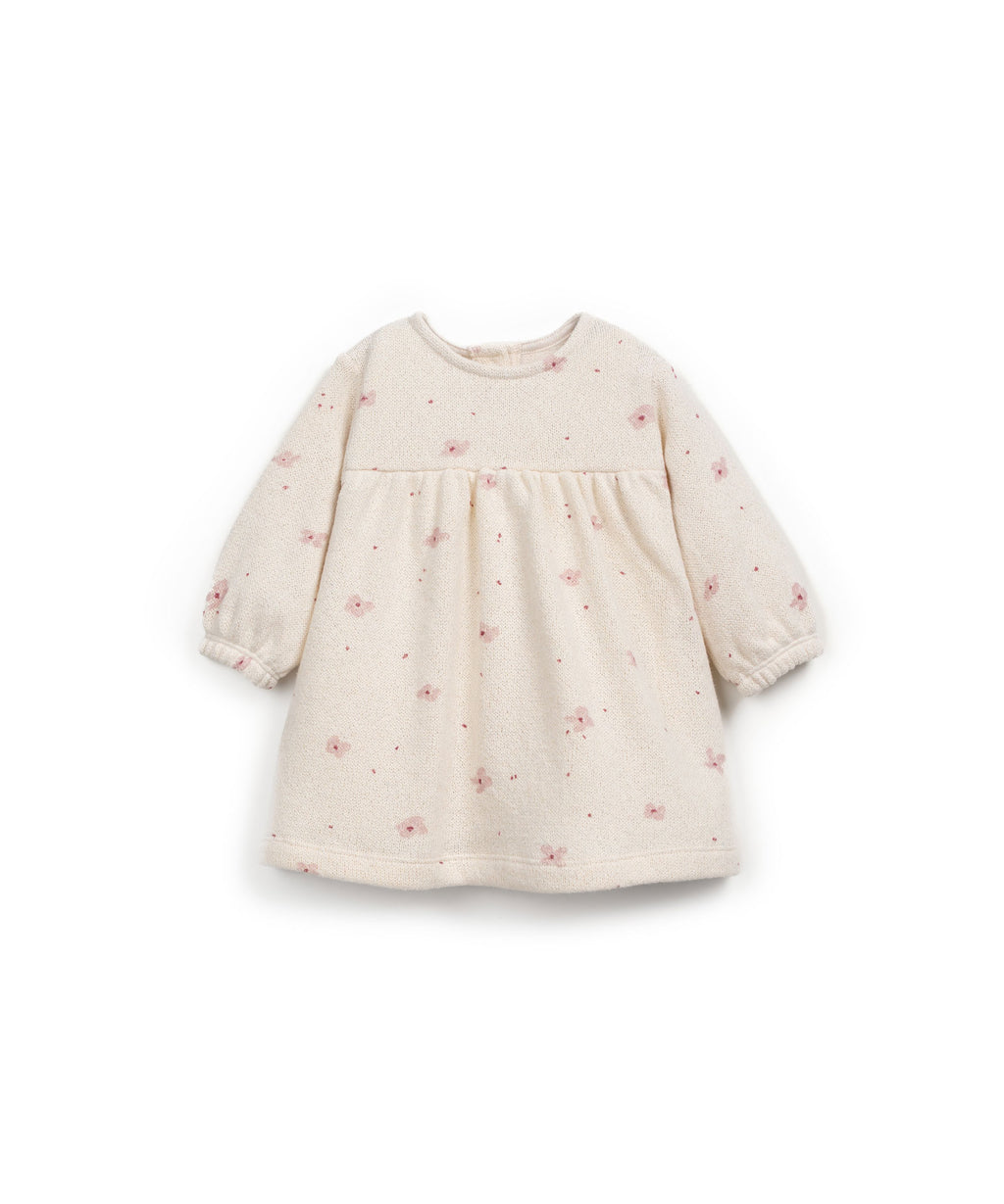Vestido estampado flores