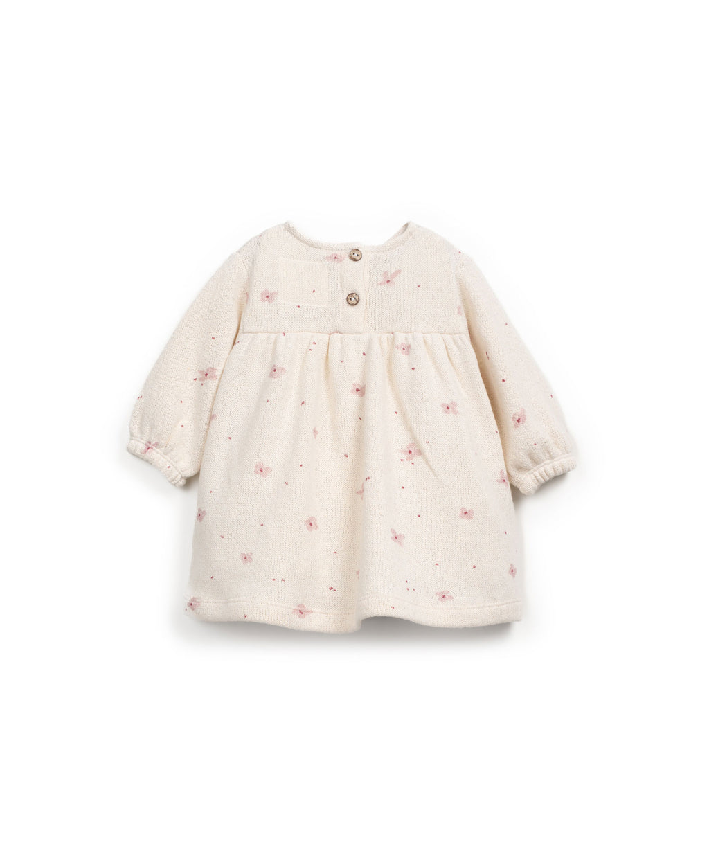 Vestido estampado flores