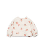 Sudadera jersey estampado mariquitas
