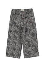 Pantalones grises w/ zebra print