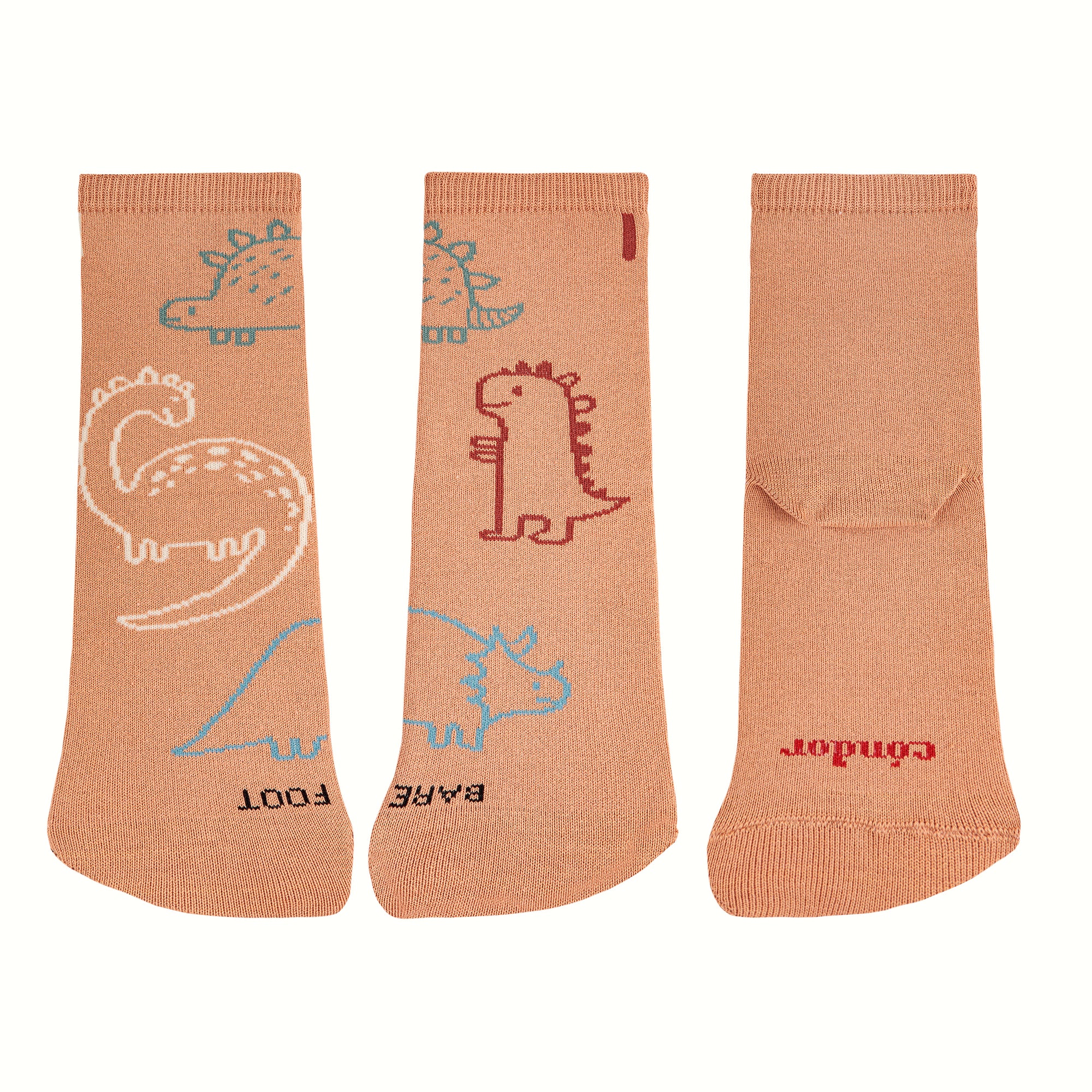 Calcetines Barefoot Dinos Claros