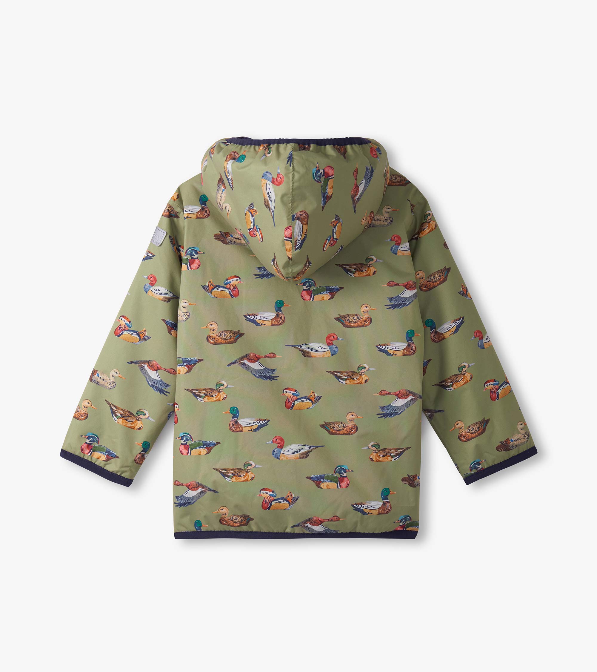 Chaqueta impermeable patos