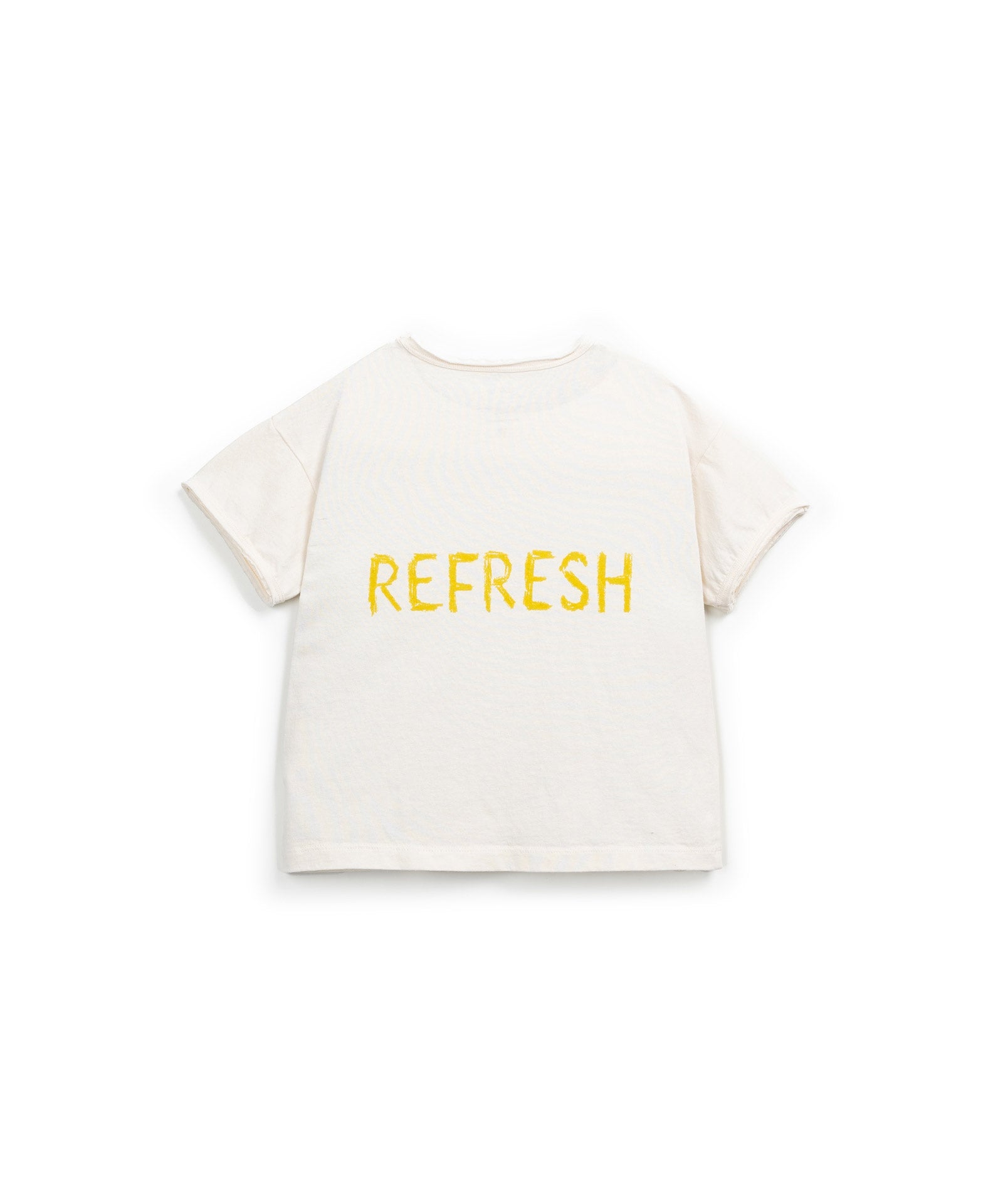 Camiseta blanca estampado sandía