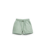 Pantalón corto lino verde