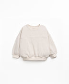 Jersey beige con puños