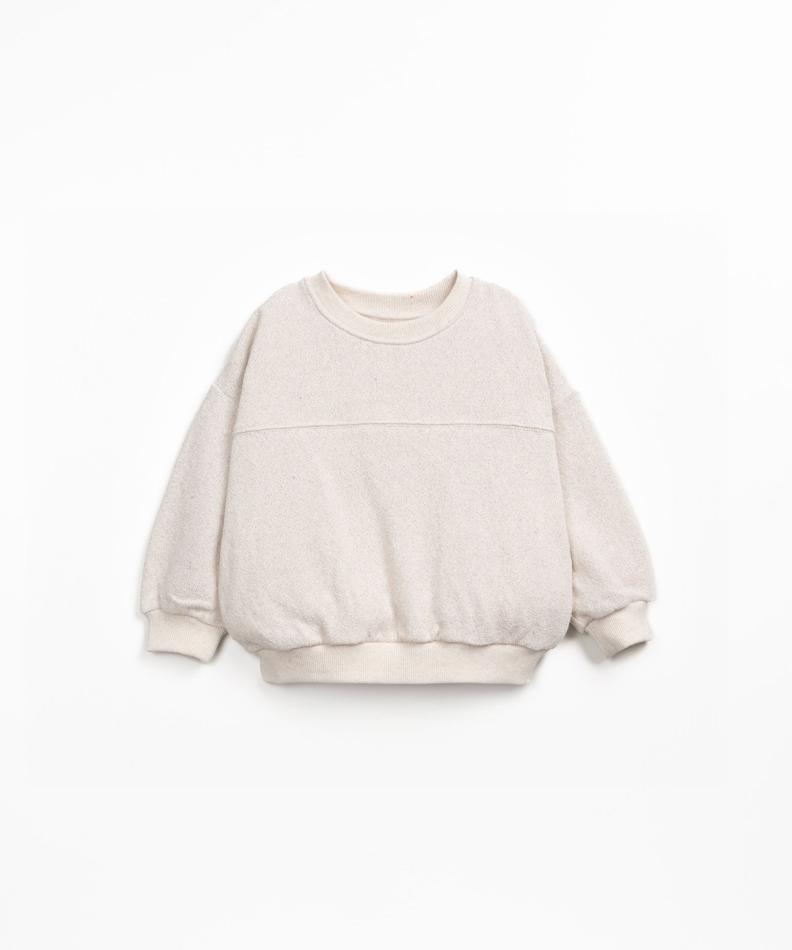 Jersey beige con puños
