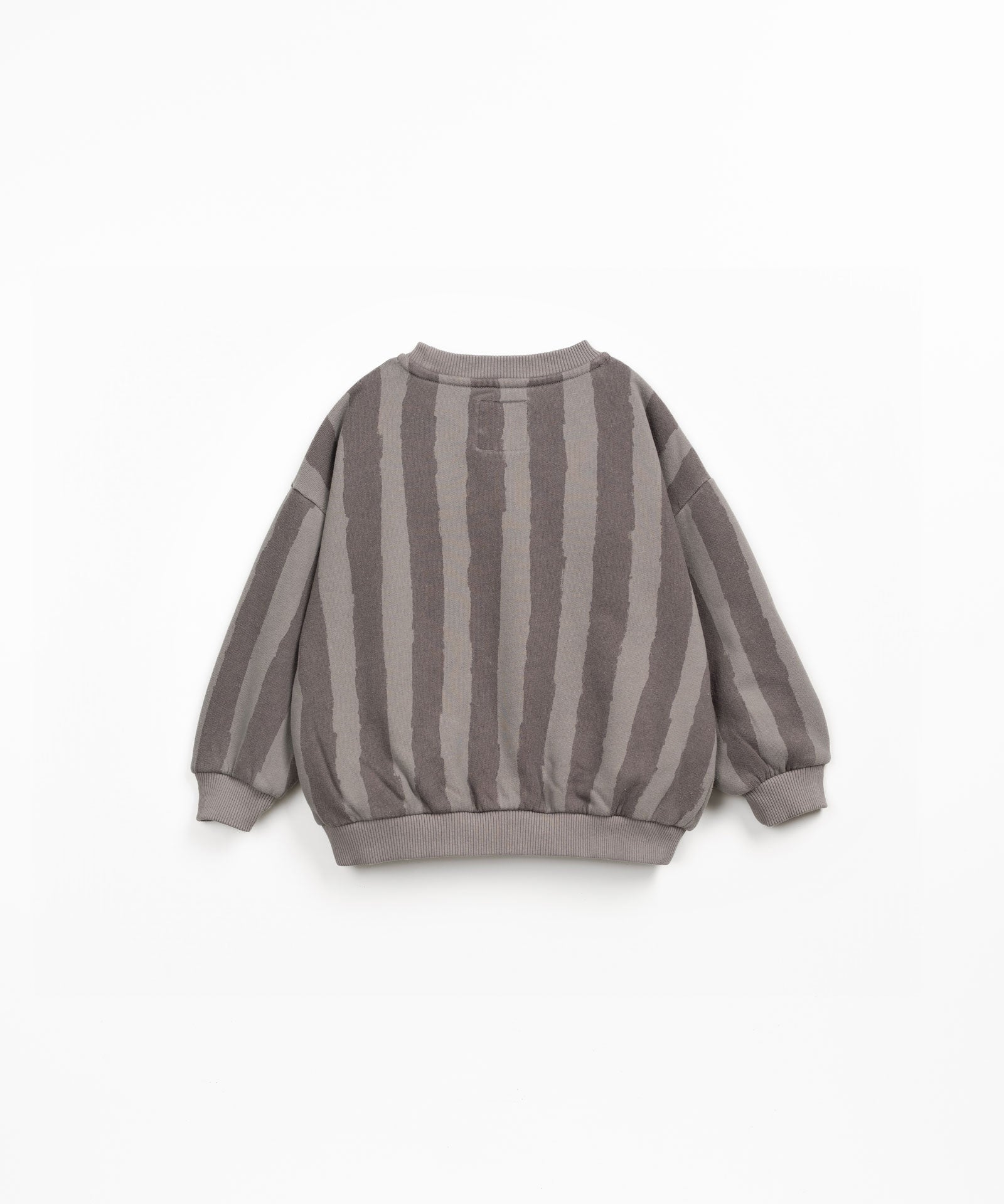 Sudadera rayas grises