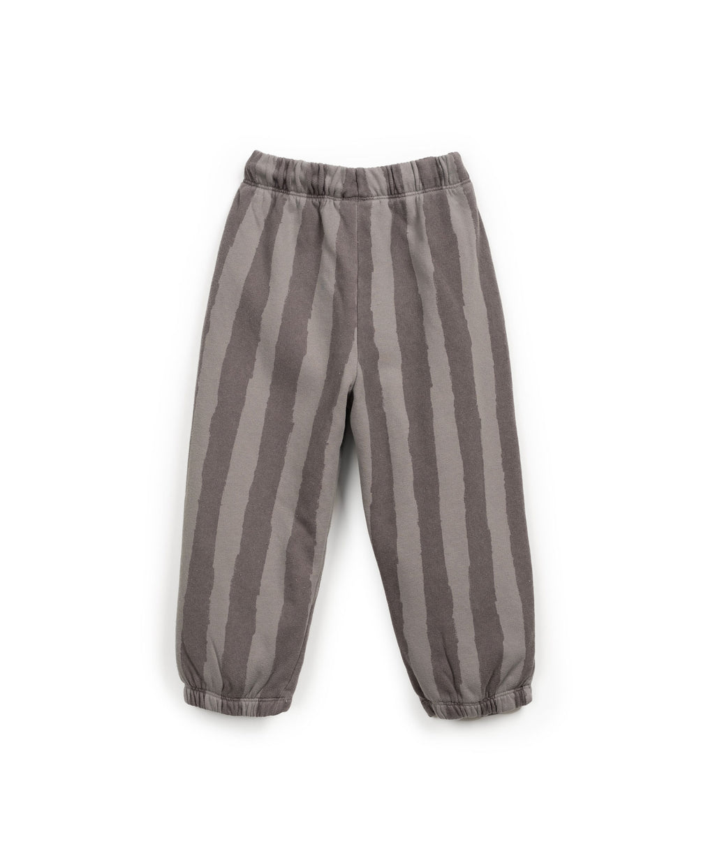 Pantalón rayas grises