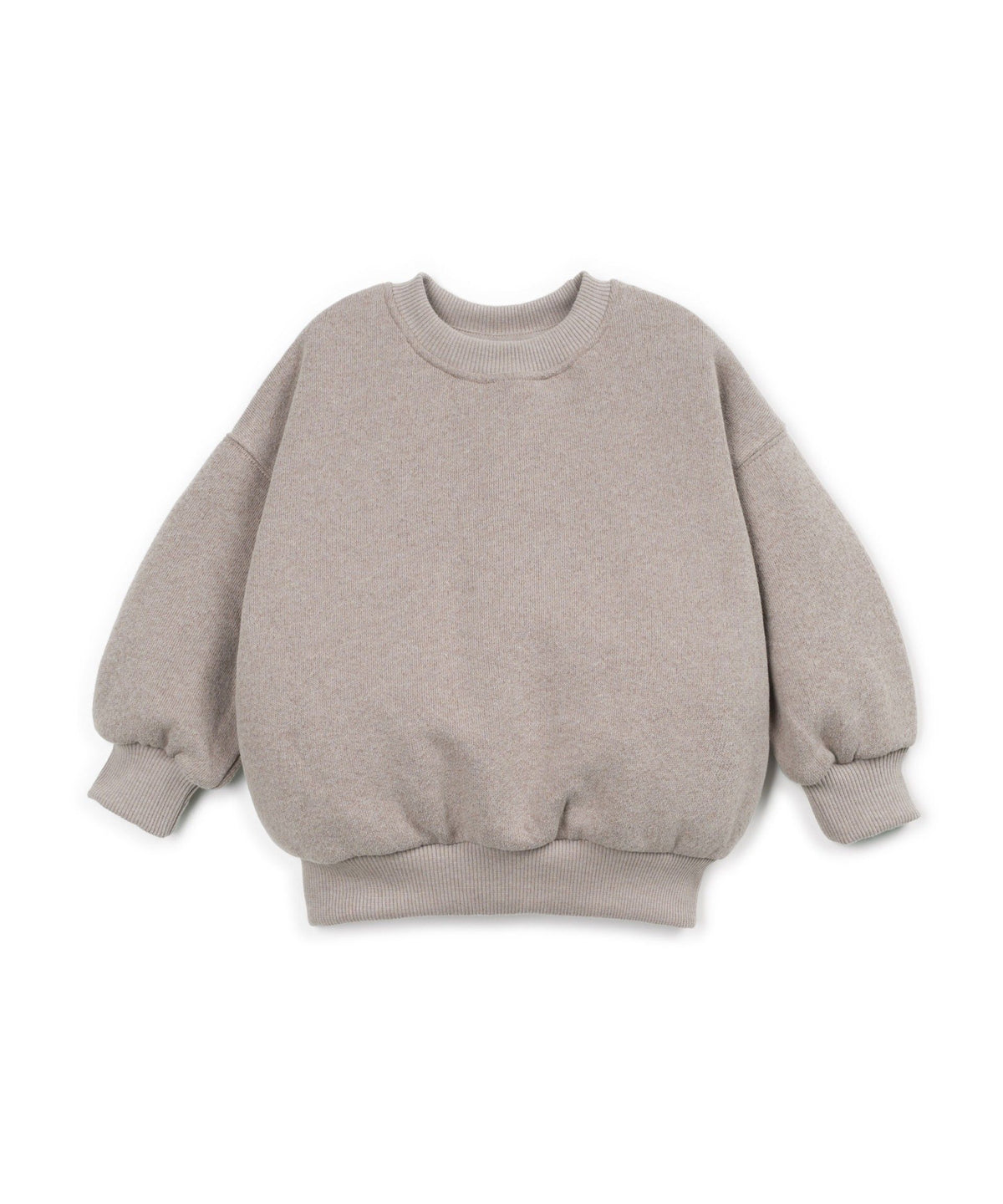 Sudadera felpa marrón
