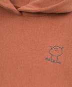 Sudadera jersey terracota rocking