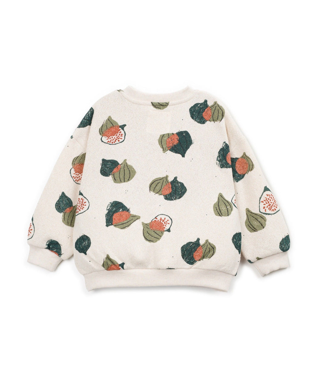 Sudadera jersey estampado higos Kid