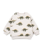 Sudadera felpa estampada dinos Kid