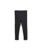 Leggings canalé gris oscuro