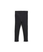 Leggings canalé gris oscuro