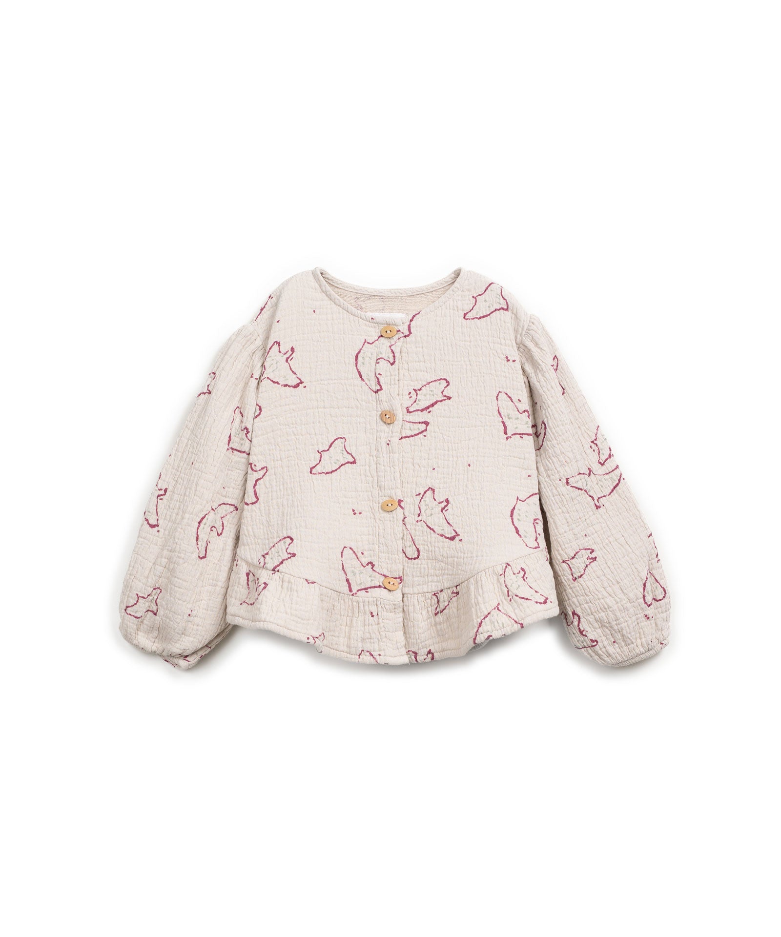 Camisa estampado pájaros