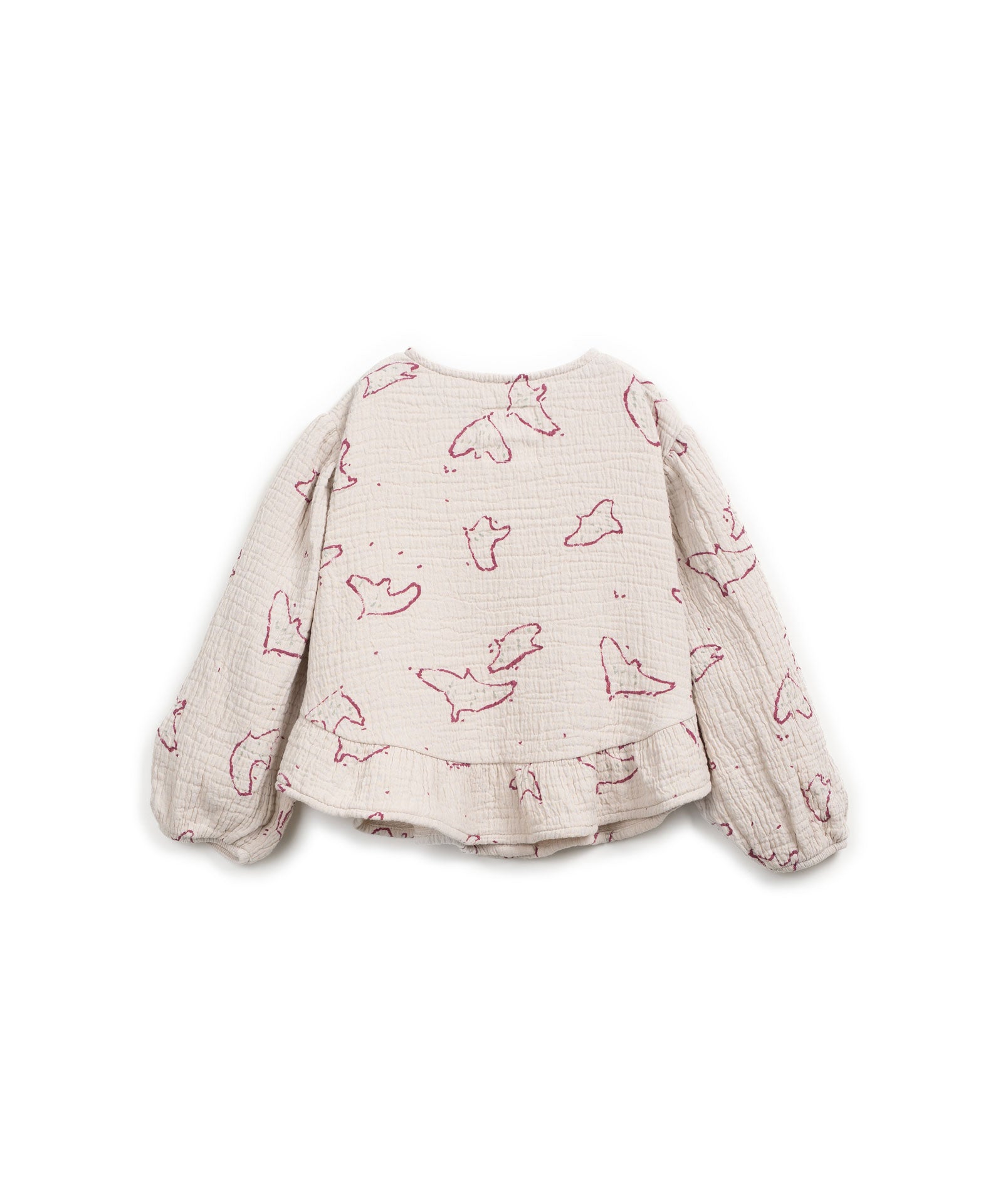 Camisa estampado pájaros