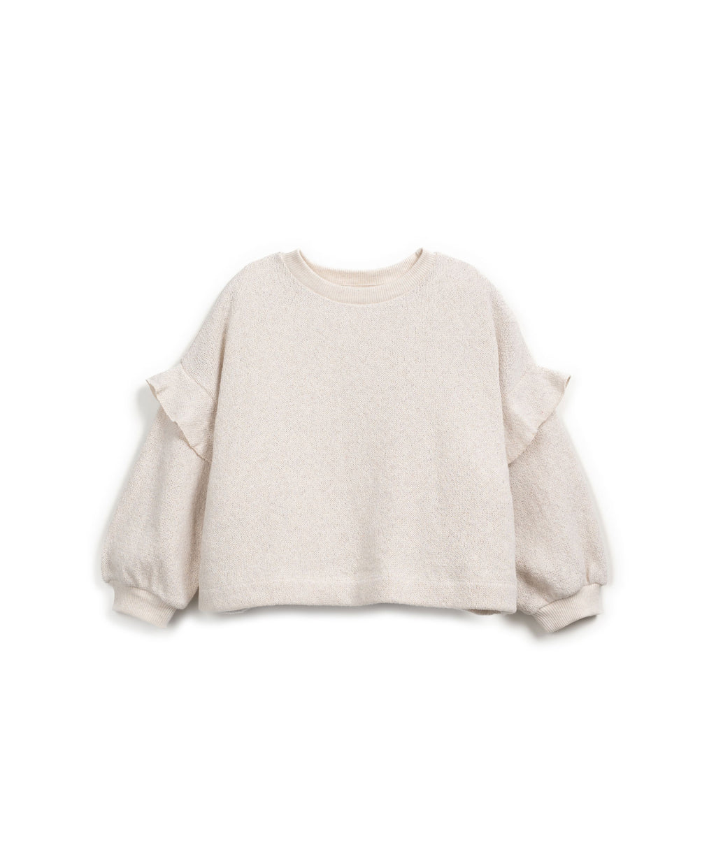 Jersey beige volante