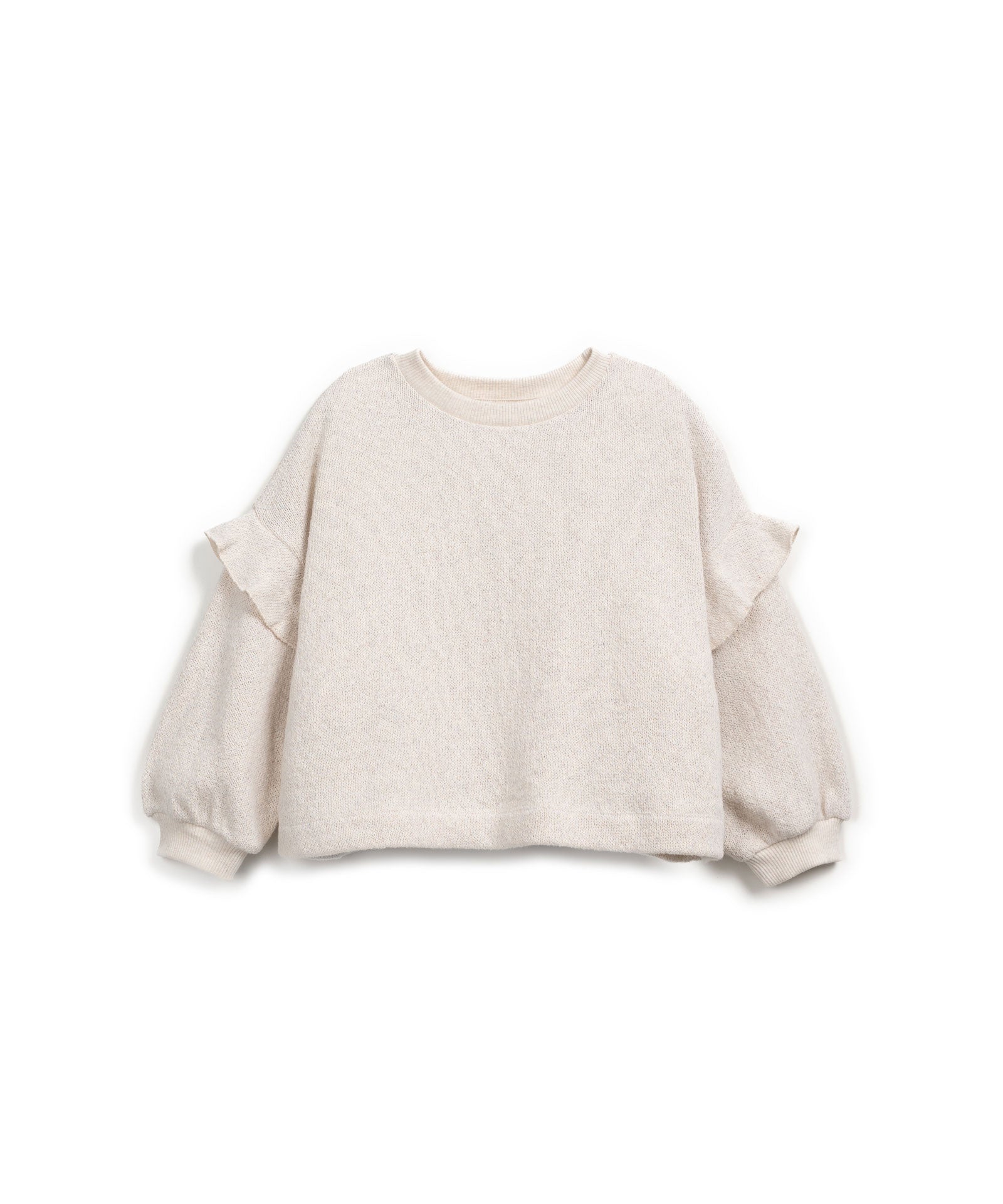 Jersey beige volante