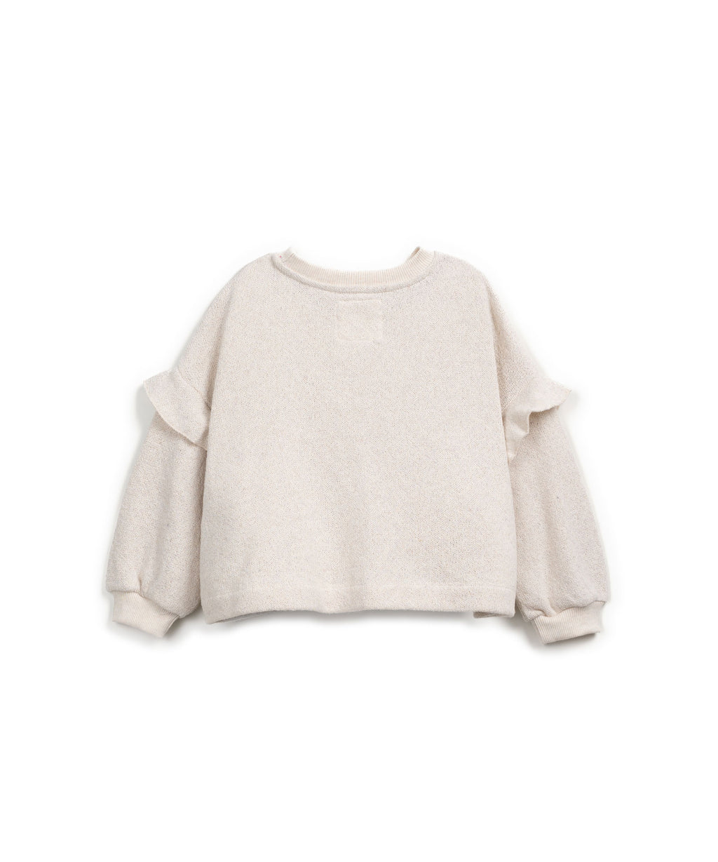 Jersey beige volante
