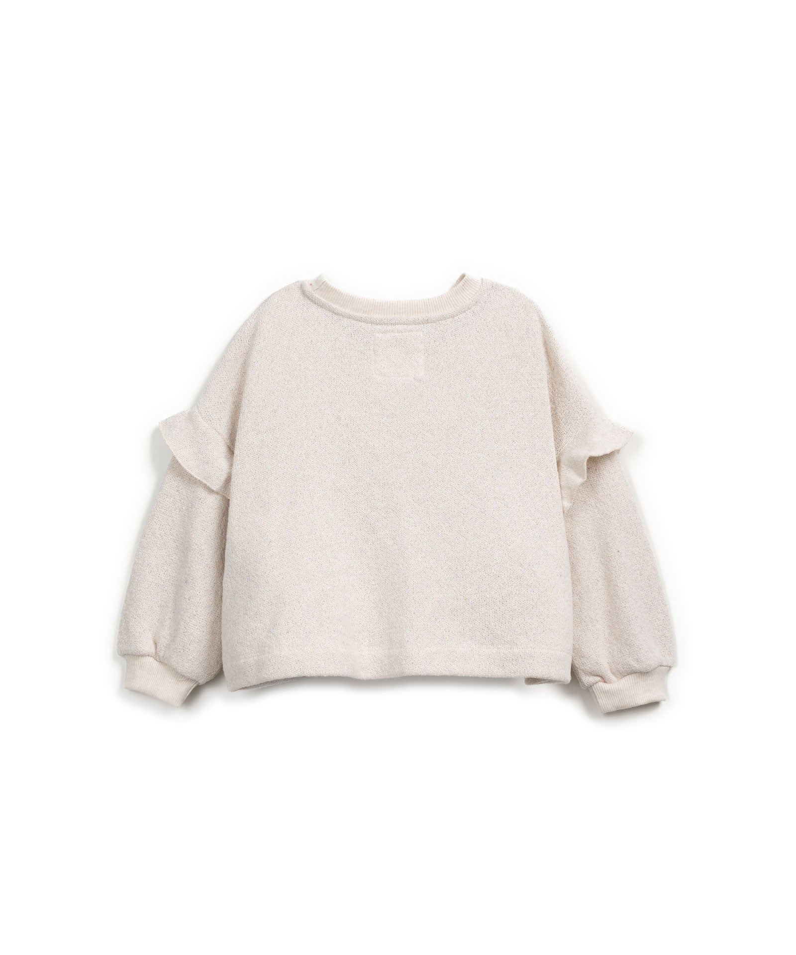 Jersey beige volante
