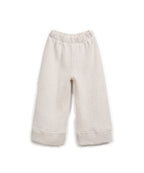 Pantalón beige ancho