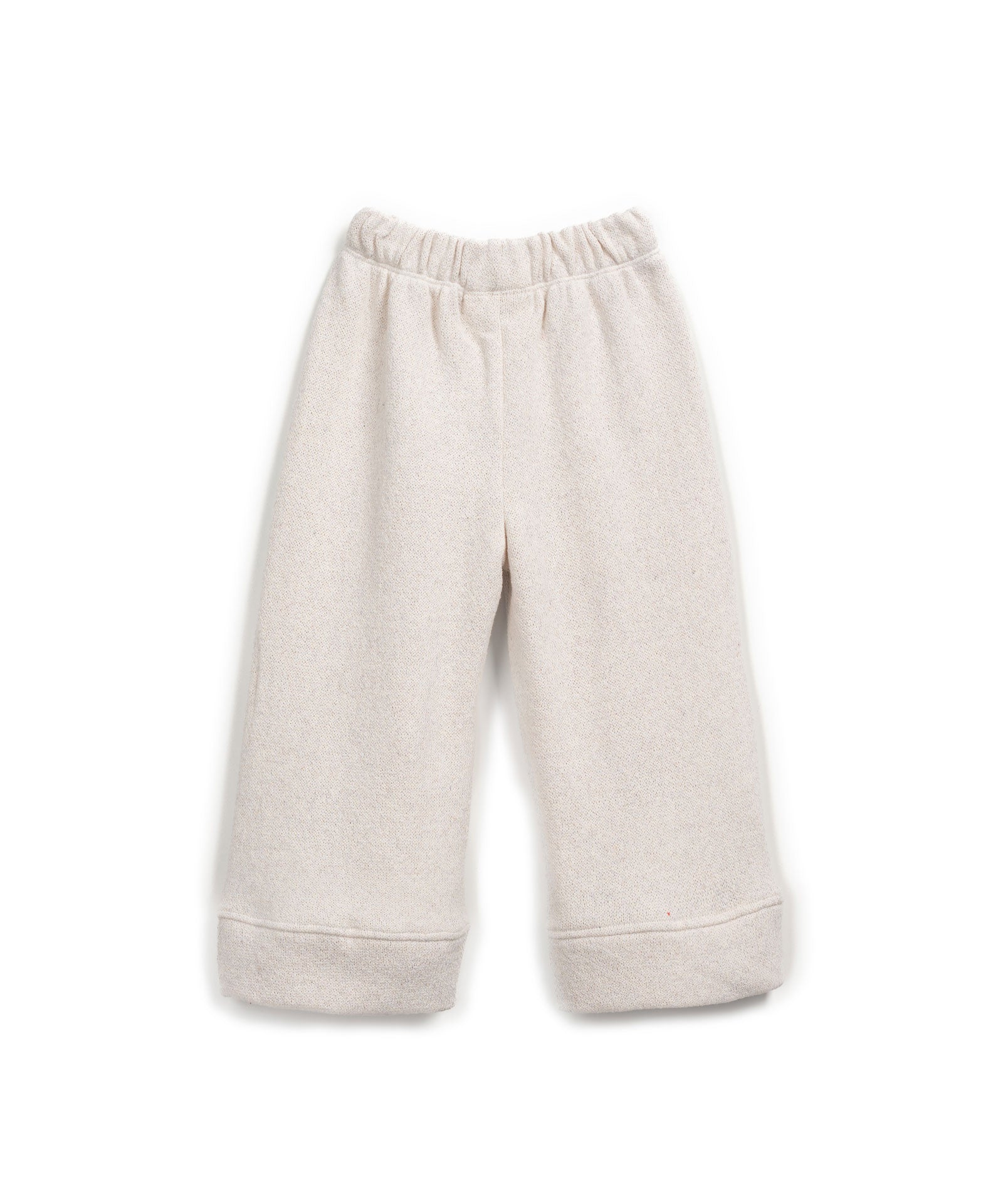 Pantalón beige ancho