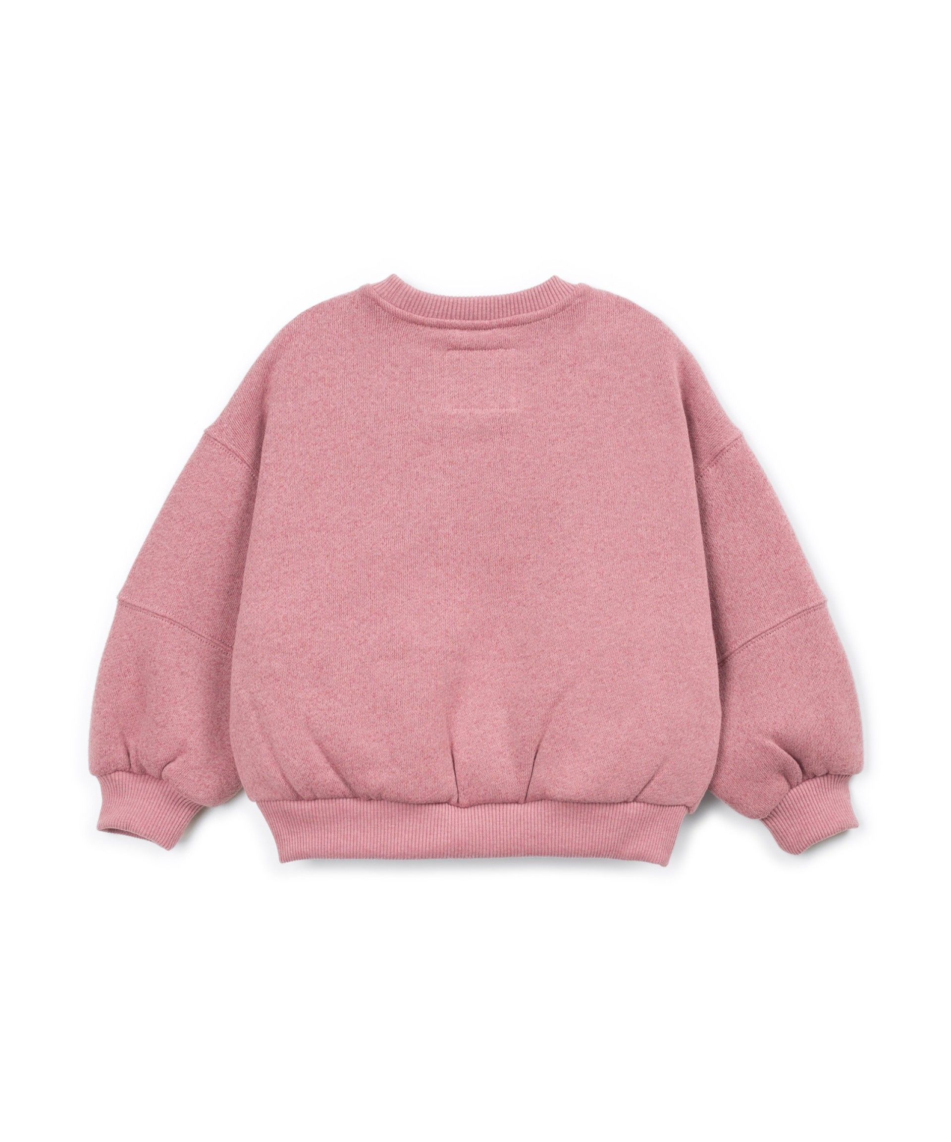 Sudadera felpa rosa