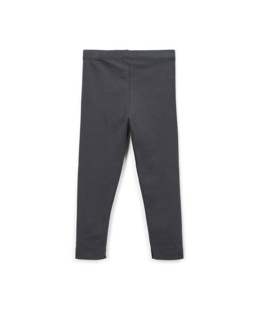 Leggings rib gris