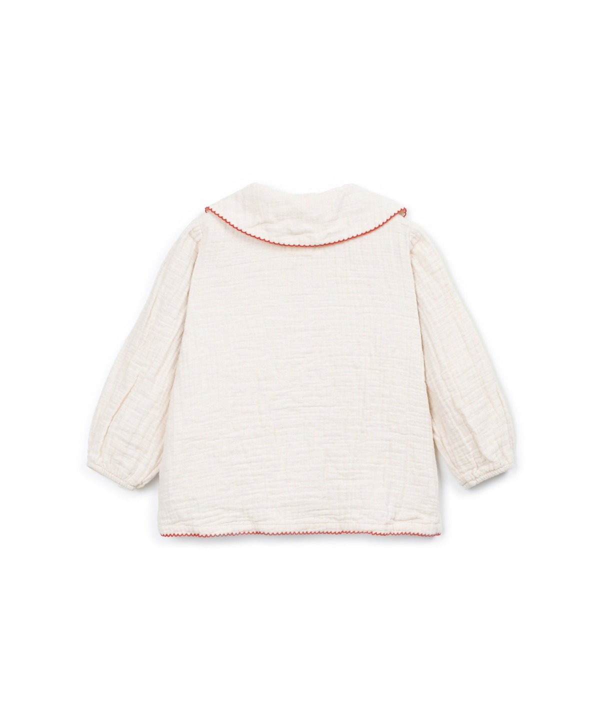 Camisa con cuello floreado Kid