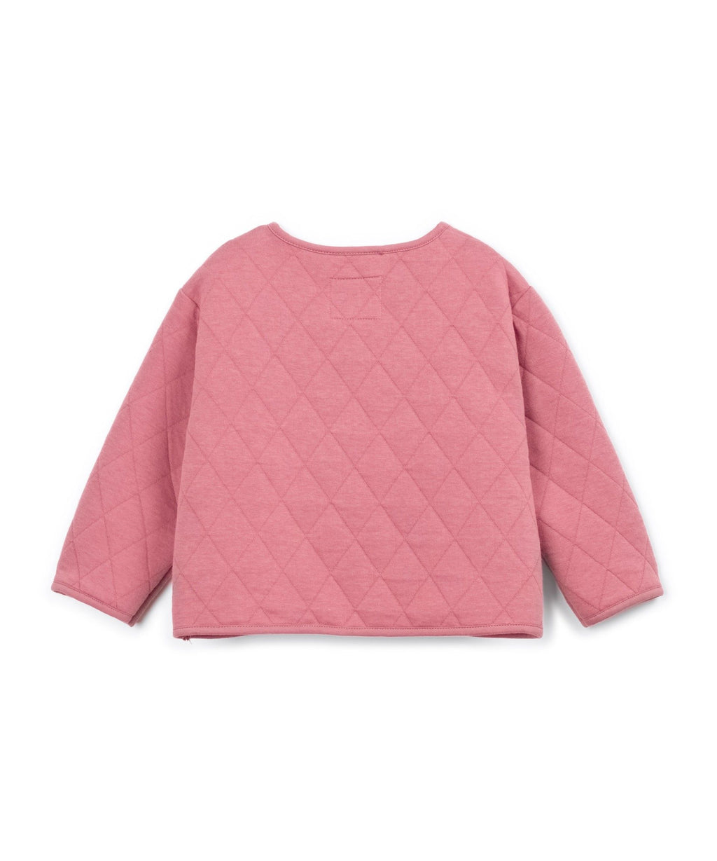 Chaqueta acolchada rosa Kid