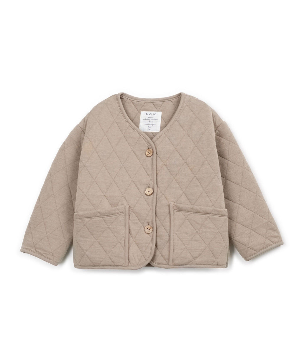 Chaqueta acolchada marrón Kid