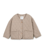 Chaqueta acolchada marrón Kid