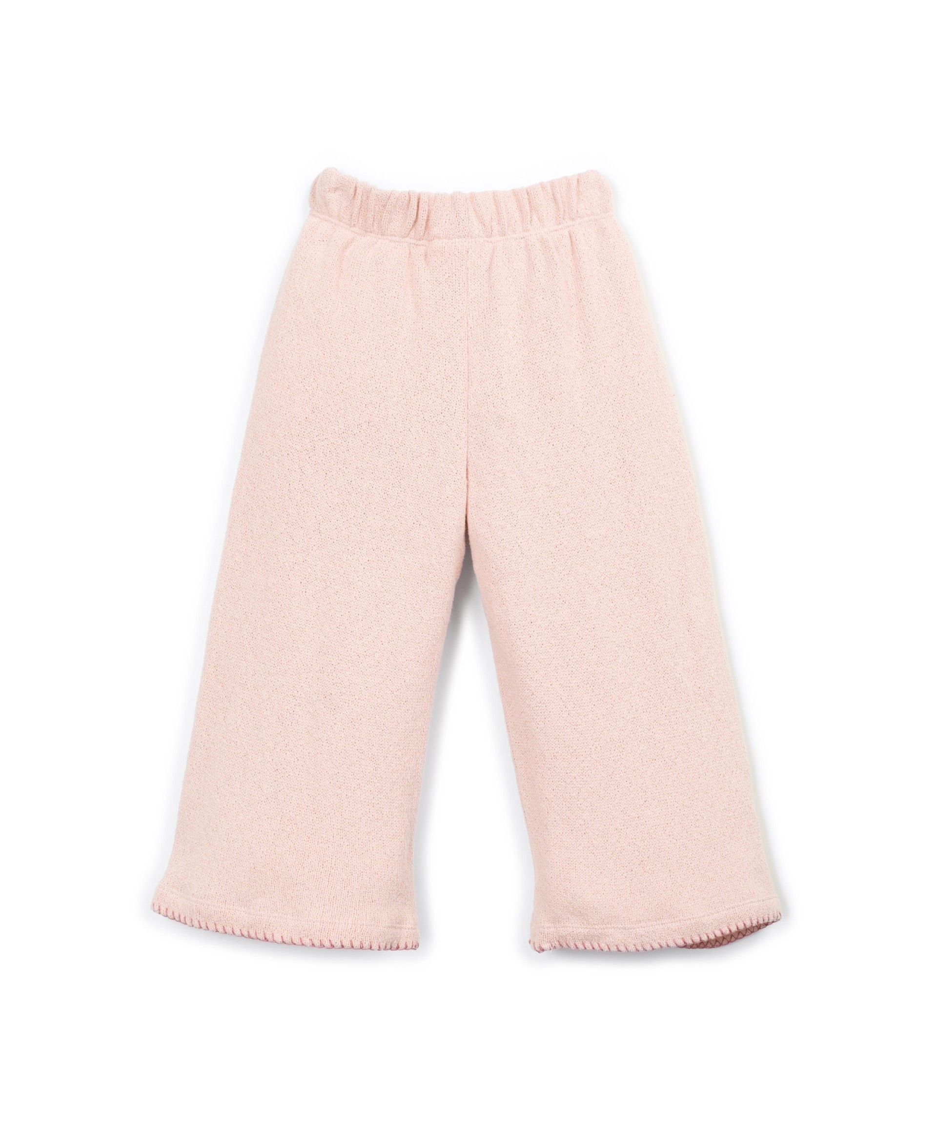 Pantalón chandal afelpado rosa Kid